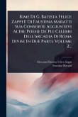Rime Di G. Batista Felice Zappi E Di Faustina Maratti Sua Consorte Aggiuntevi Altre Poesie De Piu Celebri Dell'arcadia Di Roma Divise In Due Parti, Volume 2... Rime Di G. Batista Felice Zappi E Di Faustina Maratti Sua Consorte Aggiuntevi Altre Poesie De Piu Celebri Dell'arcadia Di Roma Divise In Due Parti, Volume 2...