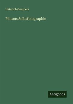 Cover Platons Selbstbiographie