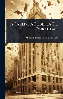 Cover A Fazenda Publica De Portugal