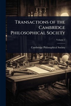 Cover Transactions of the Cambridge Philosophical Society