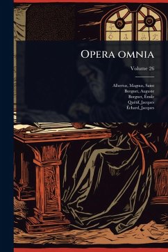 Opera omnia - Auguste, Borgnet; Ã&