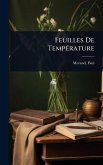 Feuilles De TempÃ(c)rature Feuilles De TempÃ(c)rature
