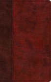 ESV Large Print Thinline Bible, Red Letter (Trutone, Burgundy/Red, Timeless Design)