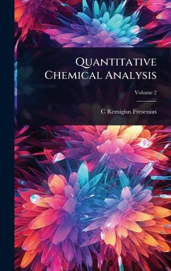 Cover Quantitative Chemical Analysis