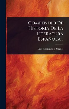 Cover Compendio De Historia De La Literatura Española...