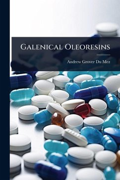 Cover Galenical Oleoresins