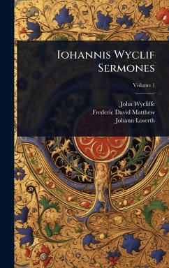 Cover Iohannis Wyclif Sermones