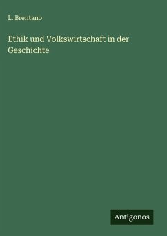 Cover Ethik und Volkswirtschaft in der Geschichte