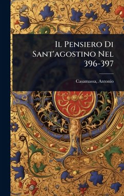 Cover Il Pensiero Di Sant'agostino Nel 396-397