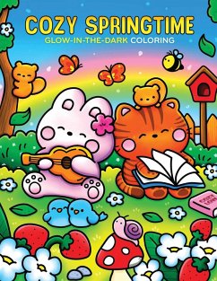 Cover Cozy Springtime Glow-In-The-Dark Coloring