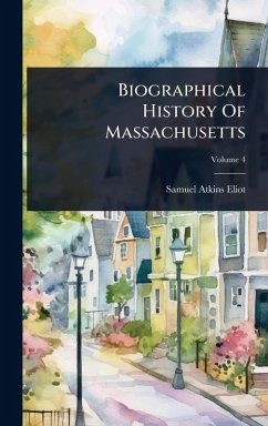Cover Biographical History Of Massachusetts