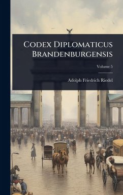 Cover Codex Diplomaticus Brandenburgensis