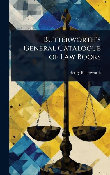 Butterworth's General Catalogue of Law Books
