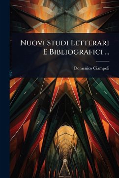 Cover Nuovi Studi Letterari E Bibliografici ...