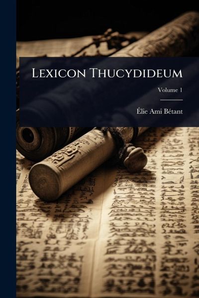 Lexicon Thucydideum Lexicon Thucydideum