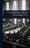 Code PÃ(c)nal Du 25 Septembre 1791