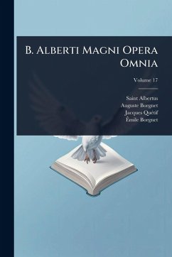 Cover B. Alberti Magni Opera Omnia