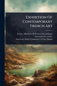 Cover Exhibition Of Contemporary French Art