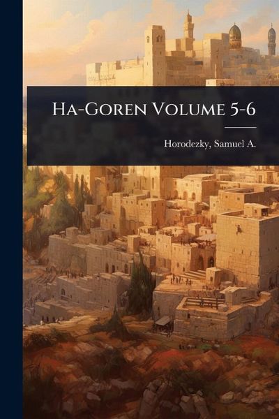 Ha-Goren Volume 5-6 Ha-Goren Volume 5-6