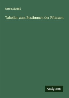 Cover Tabellen zum Bestimmen der Pflanzen