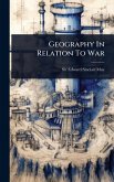 Geography In Relation To War