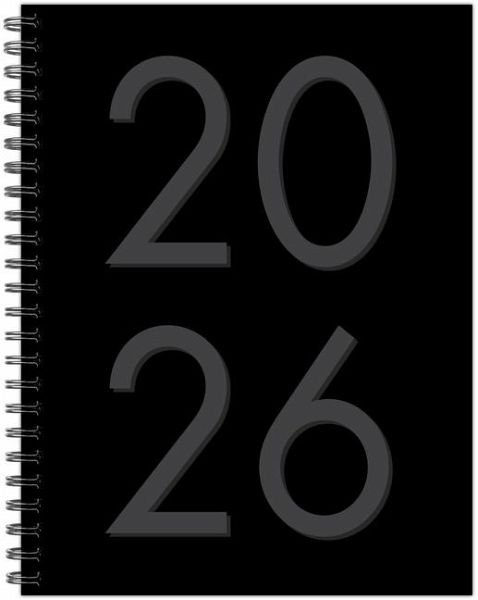 Black 2026 6.5 X 8.5 Weekly Monthly Softcover Planner Black 2026 6.5 X 8.5 Weekly Monthly Softcover Planner