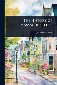 Cover The History of Massachusetts ...
