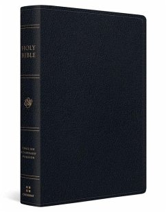 Cover ESV Giant Print Bible, Red Letter (Genuine Leather, Black)