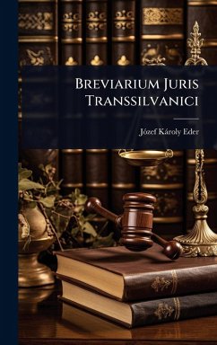 Cover Breviarium Juris Transsilvanici