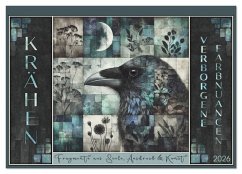 Krähen. Verborgene Farbnuancen. Kunst. (Wandkalender 2026 DIN A4 quer), CALVENDO Monatskalender