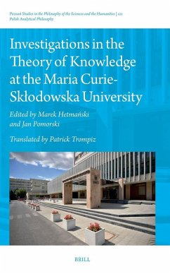 Cover Investigations in the Theory of Knowledge at the Maria Curie-Sklodowska University