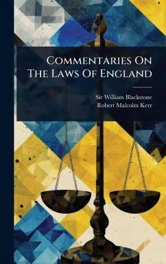 Cover Commentaries On The Laws Of England