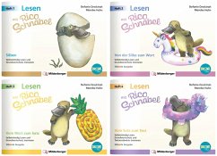 Cover Lesen mit Rico Schnabel, Heft 1-4, silbierte Ausgabe mit BOOKii-Funktion. Paket