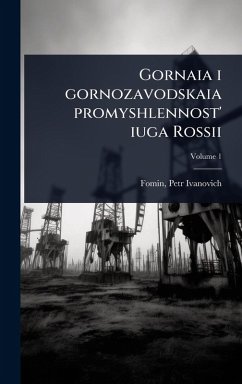 Cover Gornaia i gornozavodskaia promyshlennost' iuga Rossii