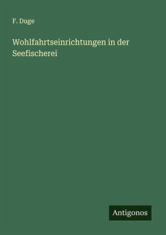 Cover Wohlfahrtseinrichtungen in der Seefischerei