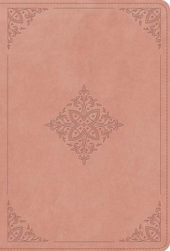Cover ESV Giant Print Value Thinline Bible (Trutone, Blush Rose, Fleur-De-Lis Design)