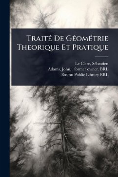 Cover TraitÃ(c) De GÃ(c)omÃ(c)trie Theorique Et Pratique