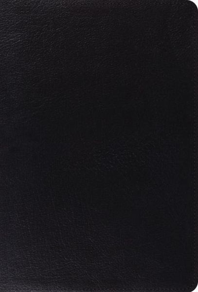 ESV Giant Print Thinline Bible, Red Letter (Genuine Leather, Black)