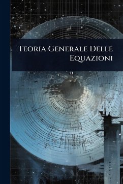 Cover Teoria Generale Delle Equazioni