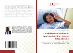 Cover Les différentes violences dont subissent les jeunes filles à l'école