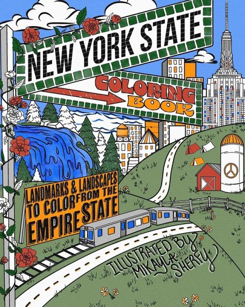 The New York State Coloring Book