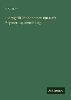 Cover Bidrag till kännedomen om Hafs Bryozernas utveckling