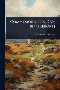 Cover Commemoration Day, 1877 [report]