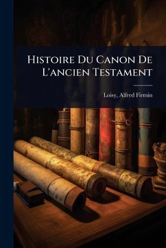 Cover Histoire Du Canon De L'ancien Testament