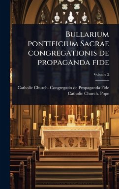 Cover Bullarium pontificium Sacrae congregationis de propaganda fide