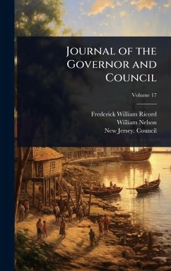 Cover Journal of the Governor and Council