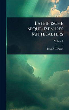 Cover Lateinische Sequenzen Des Mittelalters