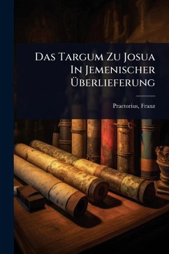 Cover Das Targum Zu Josua In Jemenischer Ãœberlieferung