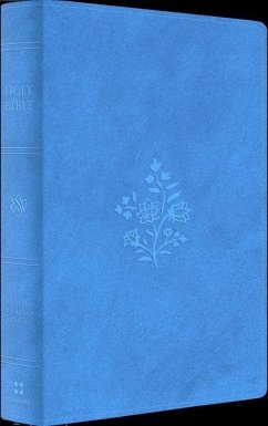 Cover ESV Giant Print Personal Size Bible (Trutone, Nubuck Caramel, Wildflower Design)