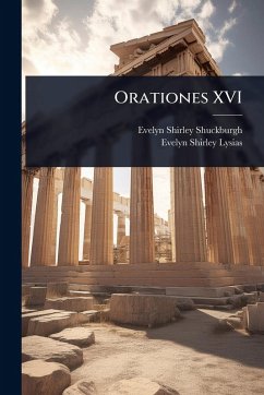 Cover Orationes XVI